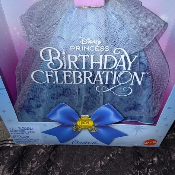 Disney Princess Birthday Celebration Cinderella Doll NEW - Picture 2 of 6